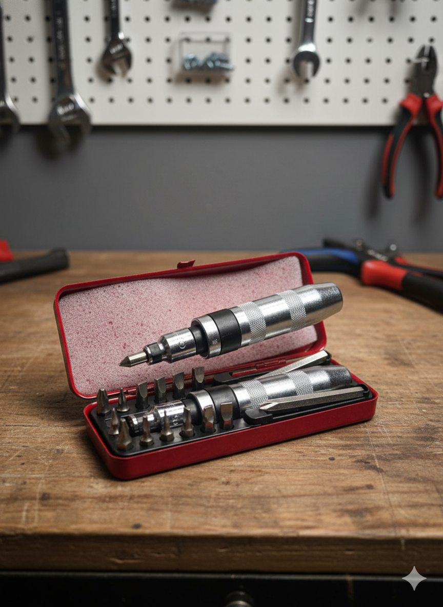 ¡Destornillador de Precisión de Impacto!