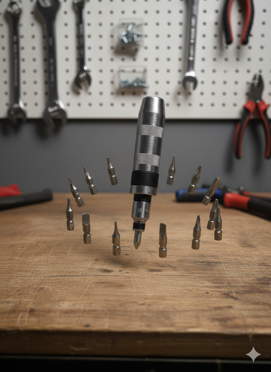 ¡Destornillador de Precisión de Impacto!