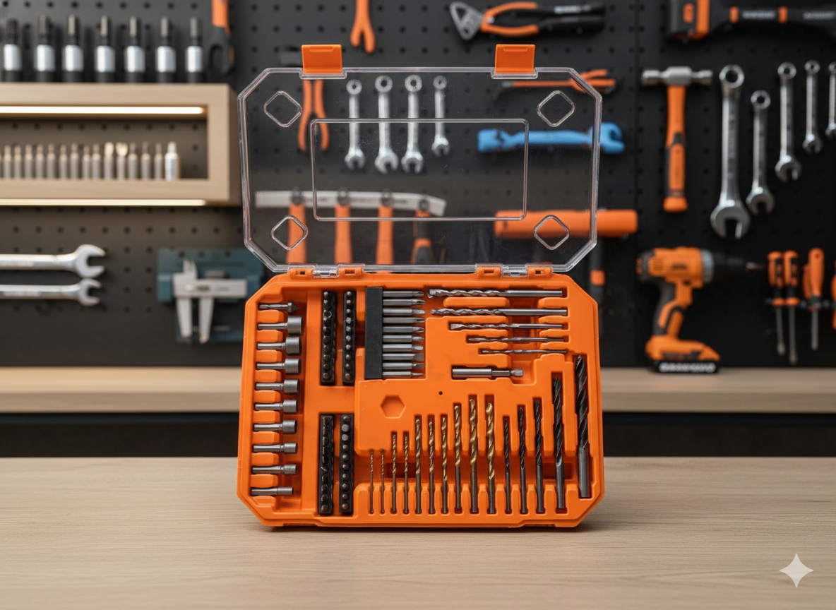 Super Kit de mechas, puntas y tubos 81 PCZ DAEWOO