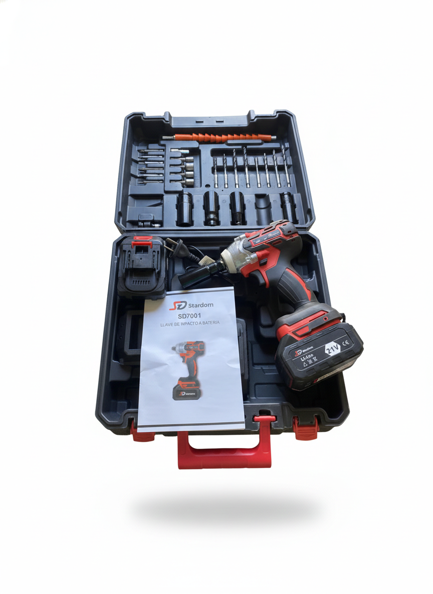 ¡Set de llave de impacto 300Nm STARDOM!