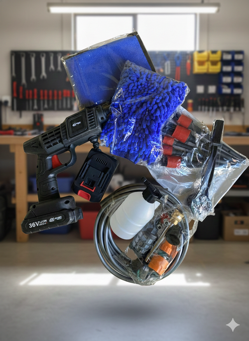 ¡Combo Premium de Hidro lavadora a batería 36V!