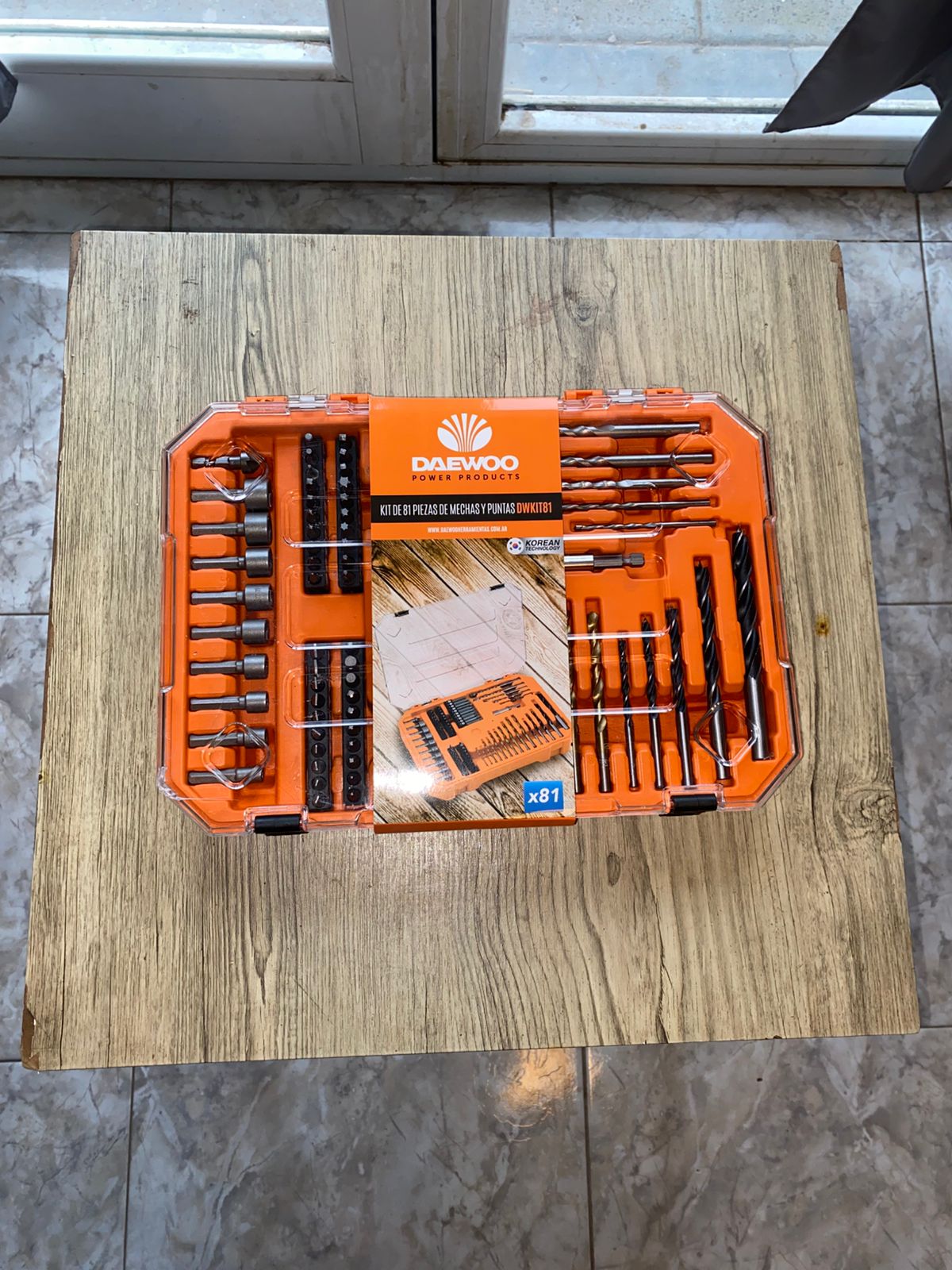 Super Kit de mechas, puntas y tubos 81 PCZ DAEWOO